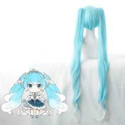 Cosplay Wig - Vocaloid-Snow Miku 2019 II -Cosplay 075N 4