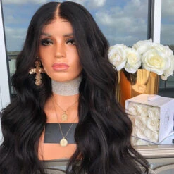 Premium Wig - Mid-Section Long Curly Big Wave Fluffy Lace Front -Cosplay 184A9D61E313954A358BE2766CAA7305