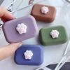 Lens Case - Center Pink Paw Set