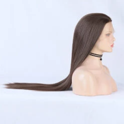 Smooth Petals Long Hair Front Lace Wig -Cosplay 5DB4FB251B71E39CBCBE3DC8F99460F8