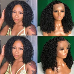 Premium Wig - Kicky Locks Small Curly Front Lace Wig -Cosplay 897C1BE4B2F5454A7934505C7886EA3E