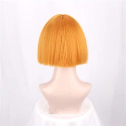 Bob LoLita Wig Lemon Yellow -Cosplay CS 350C 4