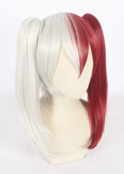 Cosplay Wig - My Hero Academia-Todoroki Shoto (with Twintails) -Cosplay CS 384G d
