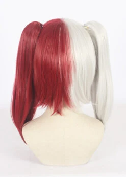 Cosplay Wig - My Hero Academia-Todoroki Shoto (with Twintails) -Cosplay CS 384G e