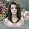 Premium Wig - Chocolate Layered Side Sweep Lace Front Wig -Cosplay N1 8 27