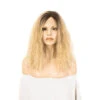 Premium Wig - Rooted Honey Blonde In Medium Curl Lace Front Wig