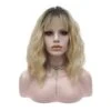 Premium Wig - Rooted Sunflower Fringe In Shoulder Length Wave Lace Front Wig -Cosplay NF7 C135 Bangs