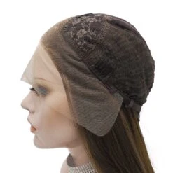 Premium Wig - Two-tone Tortilla Brown Long Straight Lace Front Wig -Cosplay W78 24B 6