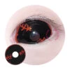 Sweety Sclera Contacts Black Stitched -Cosplay black sclera stitch eye