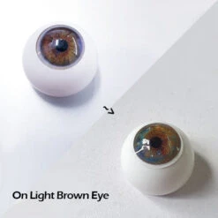 EOS Dunia Aqua -Cosplay dunia aqua light brown eye