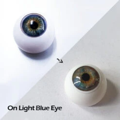 EOS Dunia Orange -Cosplay dunia orange light blue eye