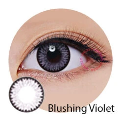Freshkon Color Fusion One Day - 10 Pcs -Cosplay sparklers blushing violet eye
