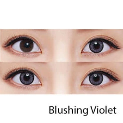 Freshkon Color Fusion One Day - 10 Pcs -Cosplay sparklers blushing violet grid