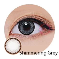 Freshkon Color Fusion One Day - 30 Pcs -Cosplay sparklers shimmering grey eye eb994f07 550f 47a0 a4f7 07645afd47f3