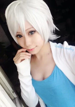 Cosplay Wig - Hitman Reborn - Byakuran Gesso -Cosplay wig hitman reborn byakuran gesso cs 015a chelinas stockings c